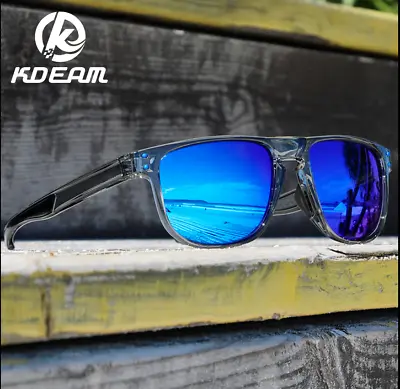 $13.19 • Buy KDEAM Men Women Sport Polarised Square Sunglasses UV400 Outdoor Driving Glasses 