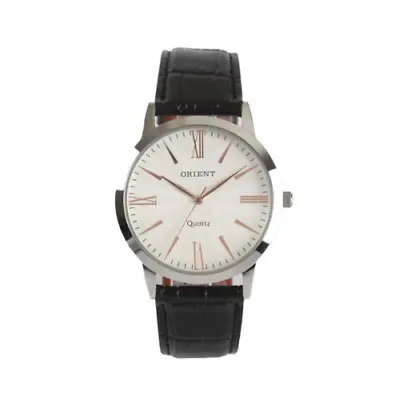 ORIENT Men's Leather Band Watch OT5707ME • $85.66