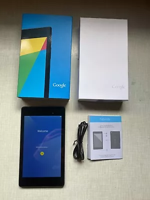 Asus Google Nexus 7 Android Tablet K008 1A008A 2015 32GB WiFi Fully Working VGC • £30