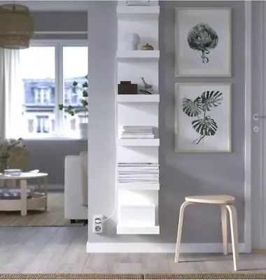 IKEA LACK Wall Shelf Unit - White (602.821.86) • £90