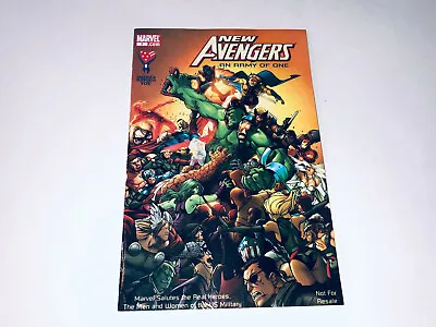 Marvel Comics America Supports You #7 New Avengers An Army Of One AAFES Giveaway • $6.69