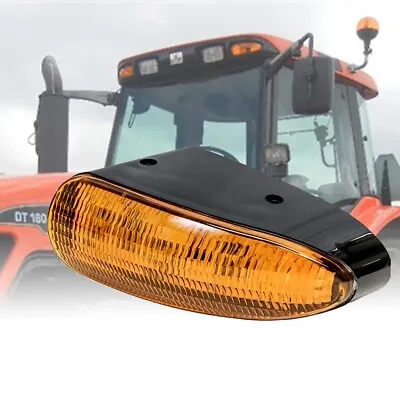LED Amber Cab Turn Warning Light -Fits AGCO Massey Ferguson Tractor 3787345M1 • £51.60
