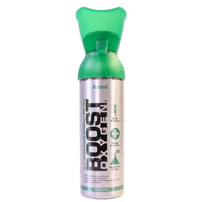 £18.99 • Buy Mini Boost Natural - 95% Pure Oxygen Can 5L Up To 150 Uses
