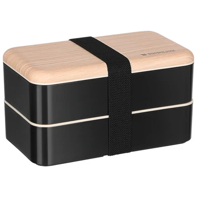 £15.15 • Buy  Double Layer Lunch Box Sealed Food Carrier Metal Work Student