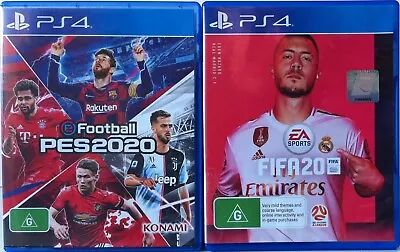 PES 2020 And FIFA 20 Bundle PS4 • $49.95