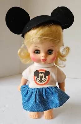 Vintage 8  Girl Mouseketeer Doll Mickey Mouse Club 1971 Horsman Blonde. • $10.80