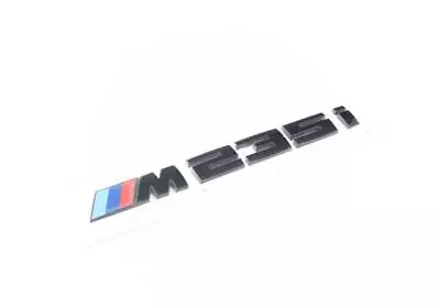 Genuine BMW F44 M235iX Gran Coupe Lettering Black Painted M235I 51142472853 • £80.27