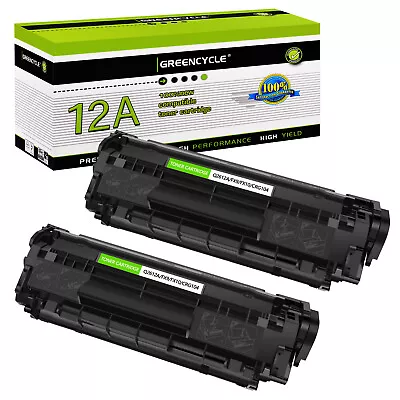 2PK Q2612A 12A Toner Cartridge Compatible For HP LaserJet 1020 3020 Printer • $24.14