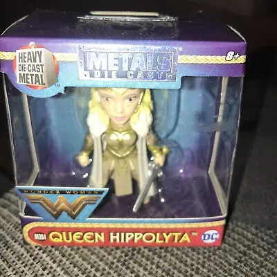 METAL DIECAST TOY FIGURE QUEEN HIPPOLYTA WONDER WOMEN New COLLECTABLE • £2.99