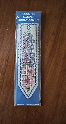 £9.50 • Buy Country Garden Bookmark Tapesty Cross Stitch Kit Set New Free P&P 