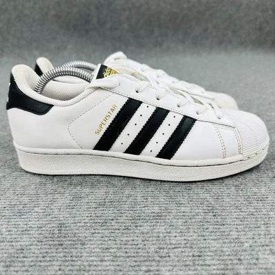 $44.99 • Buy Adidas Superstar Originals Men's Casual Shoes White/Black Design Retro US Size 6