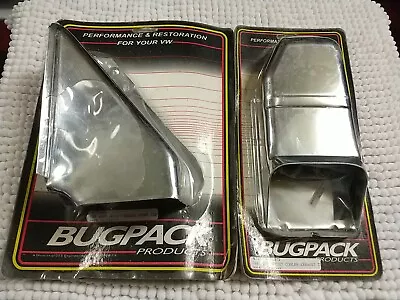 VW BUGPACK Dog House Oil Cooler Tin Kit Chrome TYPE 1 TWO Pcs • $39.95