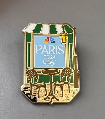 Paris 2024 NBC Paris Street Cafe Pin • $24.90