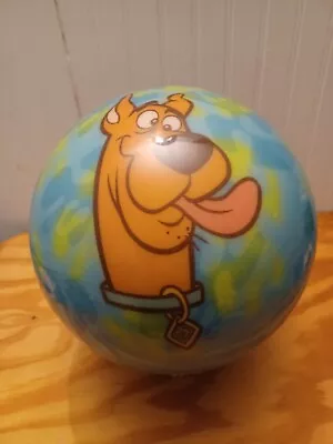 Vintage 2000s Brunswick Viz-a-Ball Scooby-Doo! 8 Lb. 10 Oz. Bowling Ball Drilled • $59.99