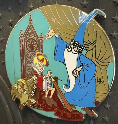 Sword In The Stone Fantasy Tale Outta Our Mind LE 50 - FANTASY Pin Arthur Merlin • $50