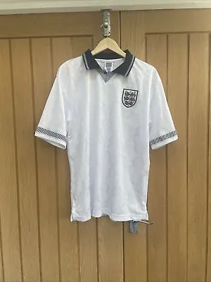 £10 • Buy England Retro 1990 Football Shirt (new Ex Display) Large