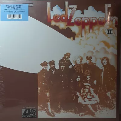 LED ZEPPELIN LED ZEPPELIN II REMASTERED DELUXE 180g Vinyl 2 LP TRI-FOLD SLEEVE R • $69.99