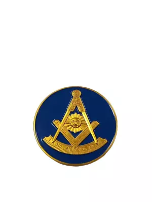 Masonic Past Master Car Emblem Tag Symbol Auto Decal Brand New • $10.95