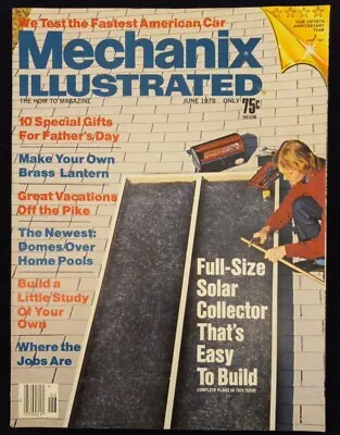 Vintage Mechanix Illustrated June 1978 We Test Americas Fastest Car! • $0.99