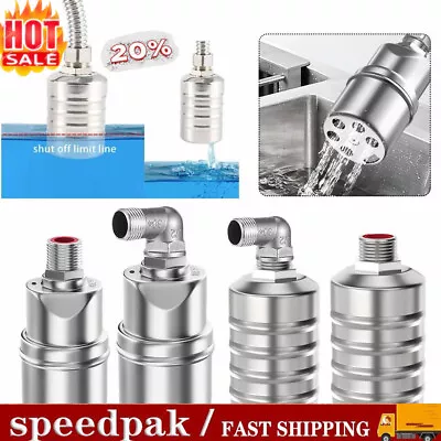 304 Stainless Steel Floating Ball Valve Automatic Water Level Control Valve✨ • $11.27