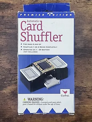 Cardinal 2 Deck Automatic Card Shuffler Machine - Black • $8.99