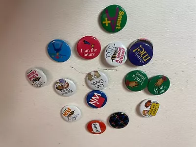 AMERICAN GIRL COLLECTOR GRIN PINS PIN BACKS  Lot Of 16 • $5.99