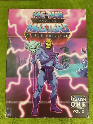 * HE MAN AND THE MASTERS OF THE UNIVERSE Season One Volume 2 6-Disc DVD Set  • $7.99