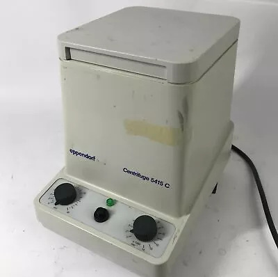 Eppendorf 18-Well 14000rpm Laboratory Centrifuge 5415 C W/F45-18-11 Rotor • $66.99