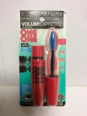Maybelline Volum’ Express Mascara One By One YOU CHOOSE SHADE NEW. • $20.36