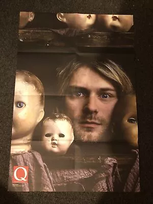 Kurt Cobain Nirvana Thom Yorke Radiohead Extra Large Q Magazine Poster 54 X 87cm • £5.99