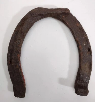 $7.80 • Buy Small Old Vintage Rusty Horseshoe Barn Farm Decor Good Luck Primitive Rustic 