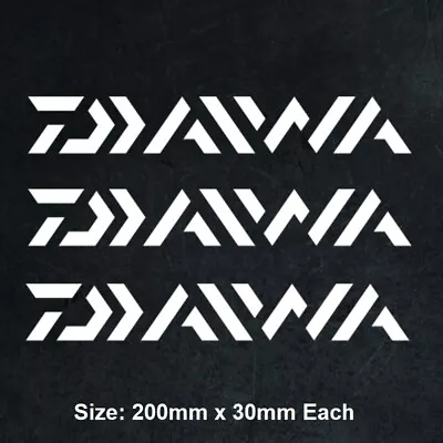 DAIWA Boat Sticker Decal Marine Vnyl Fishing Boat Tackle Box Fridge Dinghy Rod • $6.50