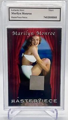 Masterpiece Relics Marilyn Monroe Authentic Worn Shirt Patch • $149.95