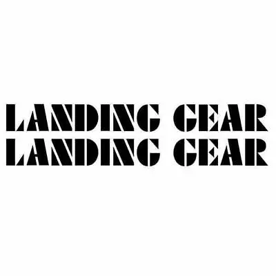 SE Racing - 80'S LANDING GEAR Fork Decals - BLACK - Old School Bmx • $16.50