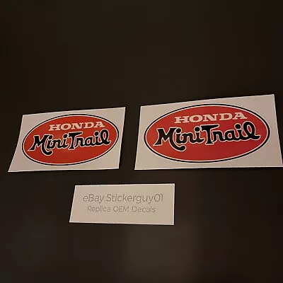 £8 • Buy Honda Z50 Mini Trail Monkey Bike Petrol Tank Stickers Decals