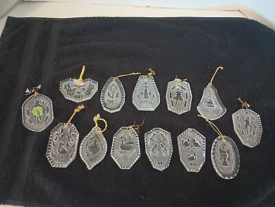 13 Various Years Waterford Crystal Christmas Annual Ornaments 70's 80's 90's • $139.99