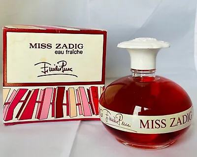 Eau Parfum Emilio PUCCI   MISS ZADIG   240ml 1977. Vintage Perfume • $213.11