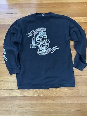Pitchfork Hardwear NYC Black Long Sleeve Shirt Size L Madball Leeway Irate NYHC  • $25.88