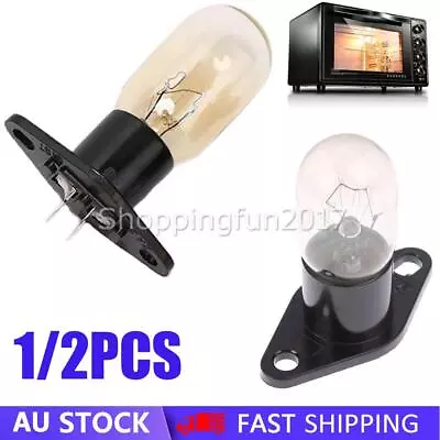 1/2X Microwave Oven Lamp Light Globe Bulb 20WATT For SAMSUNG LG SHARP PANASONIC • $17.04