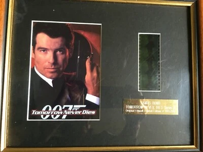 James Bond 007 Film Cell With Certificate Of Authenticity Limited Edition • £12.99