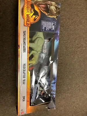 JURASSIC WORLD DOMINION 3 Pack YANGCHUANOSUARUSS BLUE AND OWEN Dmg Packaging • $13.99