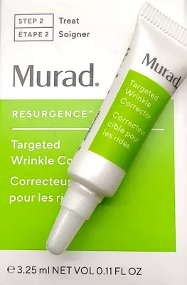 2 X Murad Resurgence Targeted Wrinkle Corrector 0.11 Oz / 3.25 Ml • $15.95