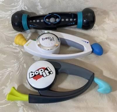 £19.99 • Buy 3 X Bop It! Games Bundle - Bop It Smash, Bop It Refresh, Bop It 2008 (White)