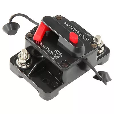 60A Amp Manual Reset Inline Circuit Breaker For Car Boat Marine Auto Vehicles • $14.58