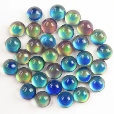 20pcs Rainbow Mood Stone Cab Cabochon For Jewelry Making Bracelet Accessories • $9.99