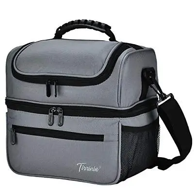 Kato Tirrinia Extra Large Insulated Lunch Bag Men Work 14L Lunch Cooler Bag Wit • £20.31