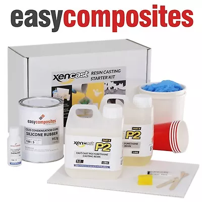 £49.92 • Buy Fast Cast Mould Making Silicone Kit Resin Casting Kit -Moulding And Casting Kit