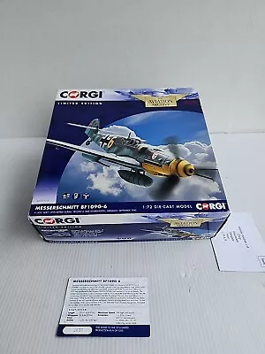 Corgi Aviation Archive AA27103 1:72 Messerschmitt Bf109G-6 • $49.99