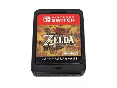The Legend Of Zelda Breath Of The Wild - NO CASE Nintendo Switch. • $32
