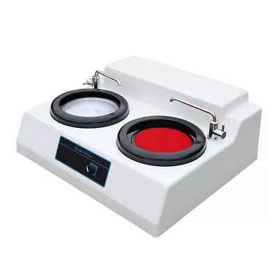 MP-2 Metallographic Sample Polishing Machine Double Disk Table Grinder Polisher • $788.50